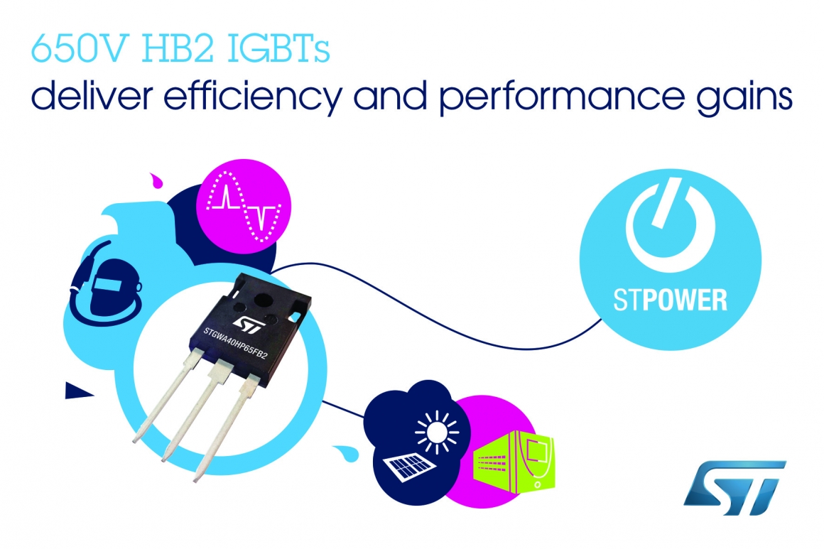ST新闻稿4月30日——意法半导体650V高频IGBT利用最新高速开关技术提升应用性能
