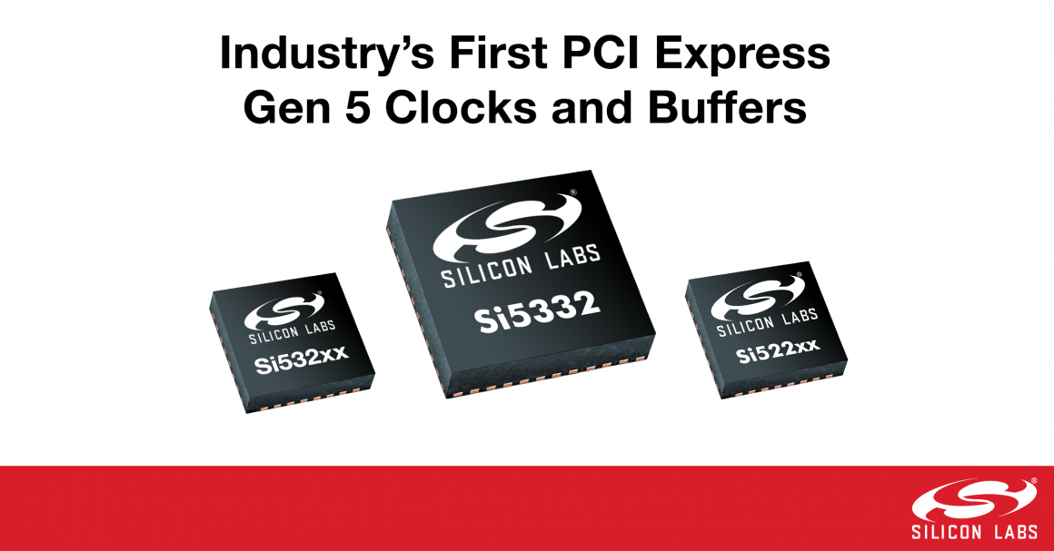 Silicon Labs PCIe Gen 5 Clocks with text